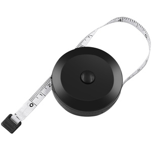 OEM 1,5m Schwarzes Weiches Maßband Körper-Schneidermaßband Doppelskala Mini-Nähwerkzeug Einziehbares Messwerkzeug - Product Image 6