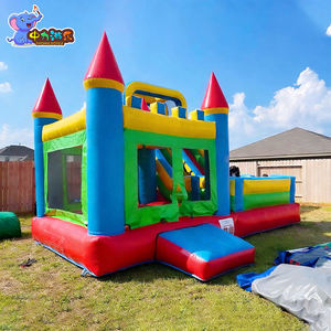 Châteaux gonflables personnalisables, château gonflable extérieur avec toboggan, château <span class=keywords><strong>de</strong></span> saut pour enfants, structure gonflable - Product Image 3