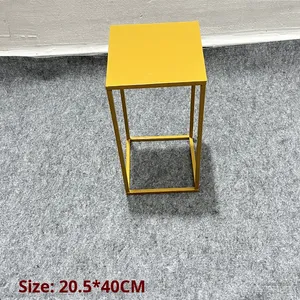 Oggetti di scena per colonne di fiori di arte del ferro moderno per matrimoni Stand e ornamenti per pilastri - Product Image 3