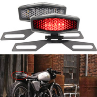 Feux de moto, feux arrière LED pour véhicules électriques, feux de freinage multifonctions modifiés pour VTT tout-terrain