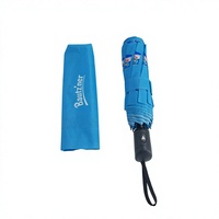 Parapluie semi-automatique pliable à 8 baleines, impression numérique intégrale personnalisée, compact, pour usage quotidien, protection pluie et soleil, vente en gros