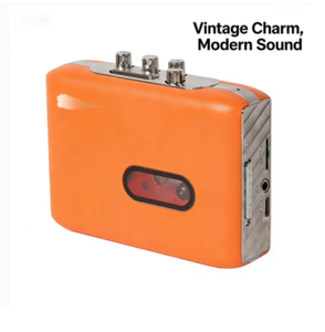 Lecteur de cassette portable TON771, convertisseur de cassette en MP3 USB, radio AM/FM avec haut-parleur, casque, style Walkman rétro - Product Image 3