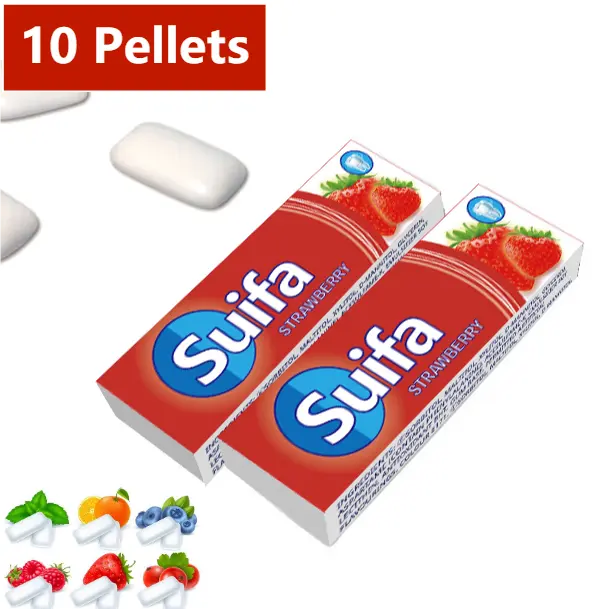 Suifa benutzer definierte 14g * 10 Stück Minze Xylitol Bulk China Kaugummi
