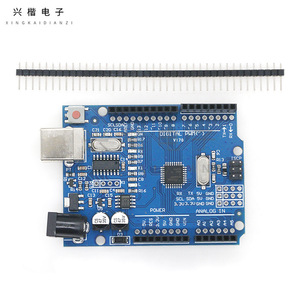 Placa de Desarrollo Arduino Uno R3, Plataforma de Microcontrolador USB de 5V con Salida Analógica y Digital para Proyectos Electrónicos - Product Image 1