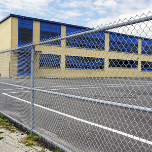 Rollo <span class=keywords><strong>de</strong></span> Alambre Ciclónico <span class=keywords><strong>de</strong></span> Calibre 10 para Cercas Agrícolas, <span class=keywords><strong>de</strong></span> 4 a 10 pies, Negro, con Eslabones <span class=keywords><strong>de</strong></span> Cadena 2x2 4x4, Marco Metálico Tratado Térmicamente, Venta al por Mayor - Product Image 5