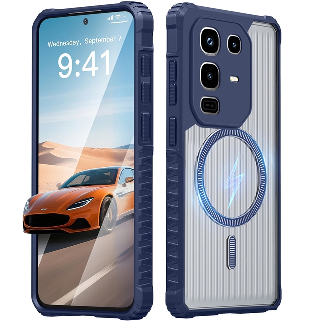 Wireless Charging TPU PC Case for Infinix Hot 50 Pro Plus 4G 50I 40 NOTE 50 40 30 4G 5G Shockproof Strip Cover