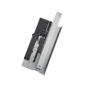 Beller Concealed Three Section <b>Drawer</b> <b>Slides</b> 12 14 16 18 20 22 Inch Silent Damping Buffer Bottom Mount Cabinet Load Bearing - Product Image 3