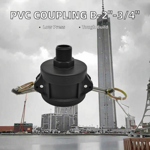 Vente directe usine – Raccord de tuyauterie réducteur Camlock mâle poli en PP-R moulé sous basse pression, type B-2'' à 3/4'' - Product Image 2