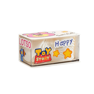 Toy Story <b>Storage</b> <b>Drawers</b> 203x133x68mm Wall Mounted Bathroom Organizer <b>Plastic</b> Rectangular Detachable - Product Image 5