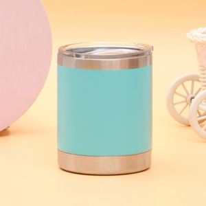 Custom Logo 10oz Stainless Steel <b>Double</b> <b>Wall</b> Vacuum Insulated Tumbler Thermal <b>Mug</b> for Daily Driving Use - Product Image 2