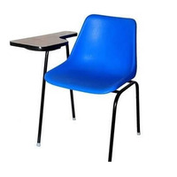 Mobilier scolaire Chaise d'écriture de salle de classe Chaise d'étudiant de collège avec fauteuils de tablette