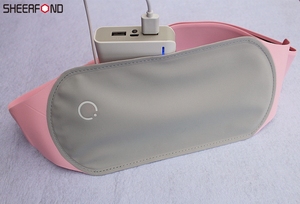 Cinturón portátil <span class=keywords><strong>de</strong></span> grafeno infrarrojo <span class=keywords><strong>para</strong></span> mujer, cinturón térmico <span class=keywords><strong>para</strong></span> cintura, calentamiento, USB - Product Image 6