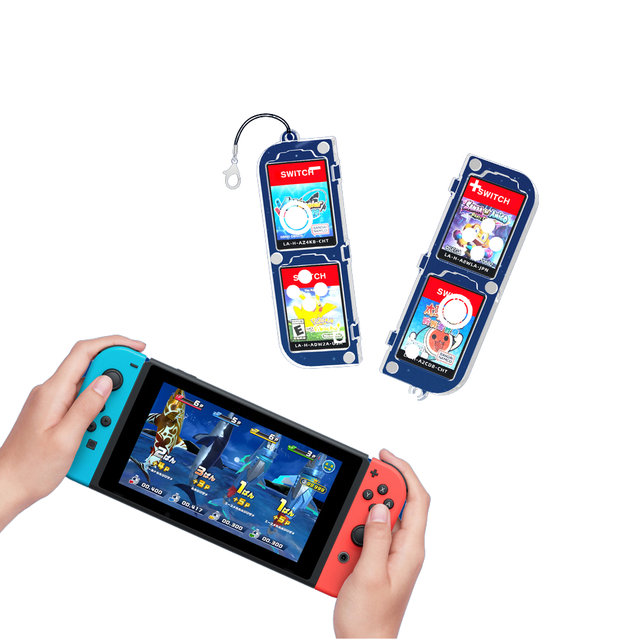 Transparent Switch 2 Game Card Storage Pendant Accessory for Switch/Switch 2