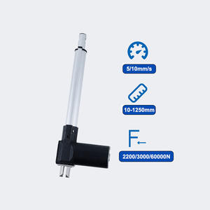 Actuador lineal eléctrico para <span class=keywords><strong>silla</strong></span> Dental, 12V, 24V, 10-1250mm, 5/10 mm/s, IP54, 2200N, 3000N, 6000N, para sillas reclinables - Product Image 1