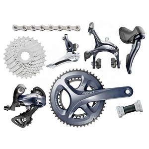 Grupo <span class=keywords><strong>SHIMANO</strong></span> SORA R3000, Grupo de 2*9 Velocidades con Juego de Bielas de 50-34T y 170 mm, Cassette, Eje de Pedalier RS501, Pinza de Freno - Product Image 1