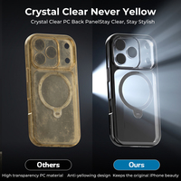 AUREXIONICS Clear Case untuk iPhone 18 Pro dengan Perlindungan Kamera