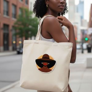 แพทช์ปักลายกุหลาบพร้อมข้อความสร้างแรงบันดาลใจธีม Black Girl's Magic สำหรับตกแต่งเสื้อผ้าและกระเป๋า - Product Image 3