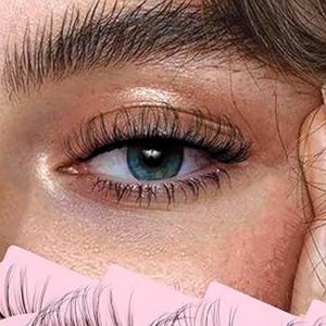 D Curly <span class=keywords><strong>Faux</strong></span> Mink Wispy Fluffy <span class=keywords><strong>Effet</strong></span> 3D 10 Paires Pack Boîte À La Main Modèle Bande <span class=keywords><strong>Russe</strong></span> <span class=keywords><strong>Faux</strong></span> <span class=keywords><strong>Cils</strong></span> - Product Image 1