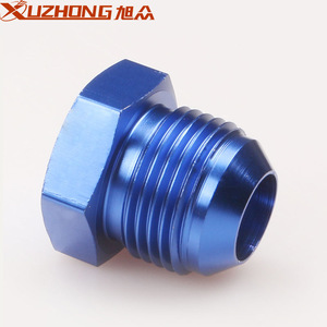 Xuzhong ถังน้ำมันเชื้อเพลิงอลูมิเนียมปลั๊ก AN4 AN6 AN8 AN10 AN12สีฟ้าสำหรับการปรับเปลี่ยนรถ - Product Image 4