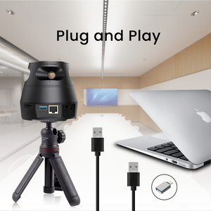 <span class=keywords><strong>Camera</strong></span> hội nghị video toàn cảnh <span class=keywords><strong>360</strong></span> độ Theo dõi loa 1080P sống động cho các phòng nhỏ và trung bình có khe cắm thẻ nhớ Micro SD - Product Image 5