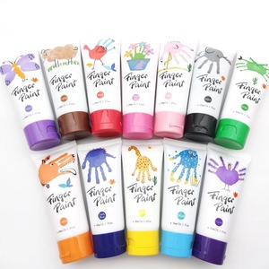 Washable Marble <b>Painting</b> <b>Kit</b> for Kids Safe & Non-Toxic 4.5 Inch Size Bath Paint Toddler Art Supplies - Product Image 3