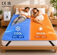 Système de refroidissement de lit à deux zones, matelas chauffant et rafraîchissant à eau, huit options de réglage