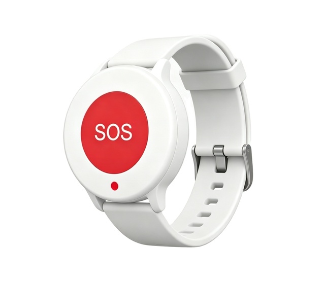 Fall Alert Elderly Sos Tracker Wristband Wireless Emergency Button Bracelet Smart Ble Sos Alarm Panic Button