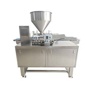 Ligne de production entièrement automatique pour le remplissage de crème ou de confiture sur gâteaux roulés, pains, croissants et choux à la crème, et machine de remplissage de choux à la crème - Product Image 5
