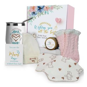 Set de Regalo para Embarazadas, Set de Regalo Perfecto para Nuevas Mamás con Taza, Vela Aromática y Manta, Regalos al por Mayor para Nuevas Mamás - Product Image 1