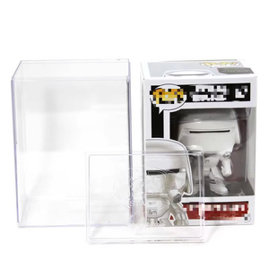 מודרני ידידותי לסביבה פלסטיק דמות אחסון תיבת קריקטורה תצוגת בובה עבור funko עבור צעצועי פופ לעמוד תכונה - Product Image 2