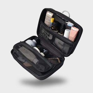 Hanging Toiletry <b>Pouch</b> Waterproof Travel Cosmetic Bag with Hook Large Capacity Foldable Bathroom Storage Organizer <b>for</b> Women <b>Men</b> - Product Image 2