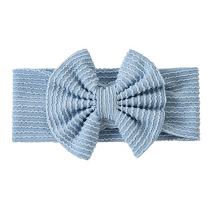 Nueva Diadema Elástica de <span class=keywords><strong>Crochet</strong></span> con Lazo <span class=keywords><strong>para</strong></span> Niñas, Accesorios <span class=keywords><strong>para</strong></span> el Cabello, Diseño DIY, Lazo Grande <span class=keywords><strong>a</strong></span> Rayas, Suave al Tacto - Product Image 5