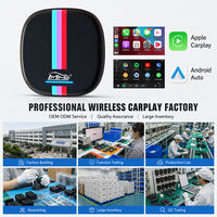Aksesoris Mobil Custom OEM Adaptor TV Dual Video Entertainment Dongle Auto Wireless Carplay Adapter untuk BMW Ai Box