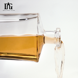 Botella <span class=keywords><strong>de</strong></span> Vidrio <span class=keywords><strong>de</strong></span> Lujo <span class=keywords><strong>de</strong></span> 500ml 750ml, Estilo Moderno, Transparente, para Tequila, Vodka, Whisky, Ginebra, <span class=keywords><strong>Licor</strong></span> - Product Image 5