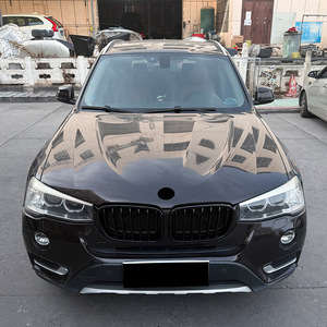 ชุดแต่งกระจังหน้ารถยนต์ BMW X3 X4 F25 F26 LCI ปี 2014 2017 แบบเส้นเดี่ยวและเส้นคู่ วัสดุ ABS สำหรับกันชนหน้า - Product Image 1