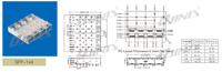Accessoires de connecteurs PCB avec connecteur Ganged 1*4 Cage SFP à angle droit Press-Fit à travers le trou mâle/femelle