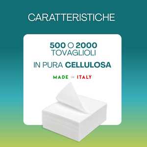 Tovaglioli di Carta Usa e Getta BulkySoft 33x33 Cm Bianchi Morbidi per Uso in Cucina - Product Image 3