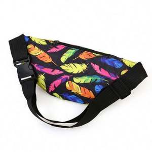 Nouvelle conception, sac banane en nylon durable, sac de poitrine, sac de taille, sac de sport, sac bandoulière, sac messager pour femmes et hommes - Product Image 4