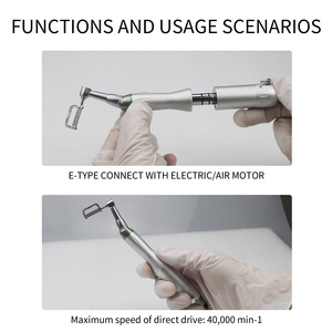 Dental Proximal Polishing Kit With Abrasive Strips And Enamel Removal Tool For Orthodontic Use 4:1 Ratio Hand Held Electric - Product Image 4