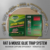 Planche à souris collante écologique 130g, forte adhérence, super colle pour le travail du bois et l'emballage, utilisation facile partout, vente directe d'usine