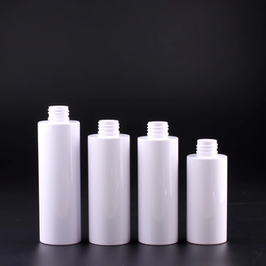 Usine en gros personnalisé de haute qualité 120ml 150ml cylindrique en plastique blanc bouteille cosmétique pour animaux de compagnie - Product Image 3