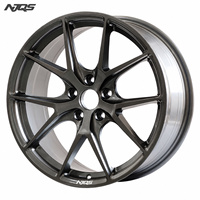 Jantes en alliage d'aluminium forgées NJQS, personnalisées et modifiées, pour voitures particulières, 5 trous, 17-24 pouces, pour Mercedes-Benz, BMW, Audi, Porsche