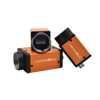 Kamera Industri CONTRASTECH 1.7MP 66Fps IMX432 Global GigE Murah dengan Sensor CMOS untuk Area Pemindaian PC