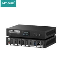 Codificador/Decodificador de Video Profesional 4K 30Hz Cbr Vbr Avbr Fixqp con Wifi 6 Integrado, H.265, H.264, Http, Hls, Rtsp, Rtmp