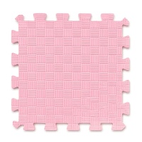 Tapis en mousse EVA à cinq lignes 100x100cm pour danse, aérobic et entraînement, antidérapant, imperméable, dalles de sol amortissantes, vente en gros directe usine