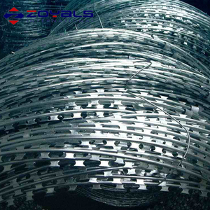 <span class=keywords><strong>Concertina</strong></span> barato caliente sumergido galvanizado <span class=keywords><strong>de</strong></span> afeitar alambre <span class=keywords><strong>de</strong></span> púas - Product Image 5