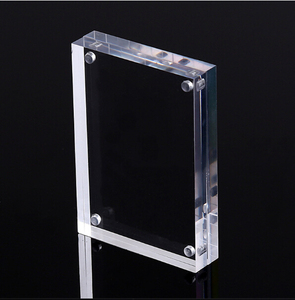 Clear <strong>Perspex</strong> 4x6 Frameless <strong>Picture</strong> <strong>Frames</strong>, Magnetic clear Acrylic <strong>Picture</strong> <strong>Frame</strong> - Product Image 4