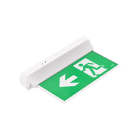 Panneau d'Évacuation d'Urgence à LED Certifié SAA, Batterie LiFePO4 à Montage Rapide 24M, Garantie 5 Ans, Lumière de Sécurité à Fixation Plafond