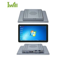 Panel sentuh kapasitif 21.5 inci All-in-One Industrial dengan J1900 6COM Multi Touch Linux & Win IP65 dalam stok
