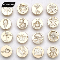 Timbre de série de dessins animés simples et mignons 2.2cm petit fabricant de joints à motif en relief